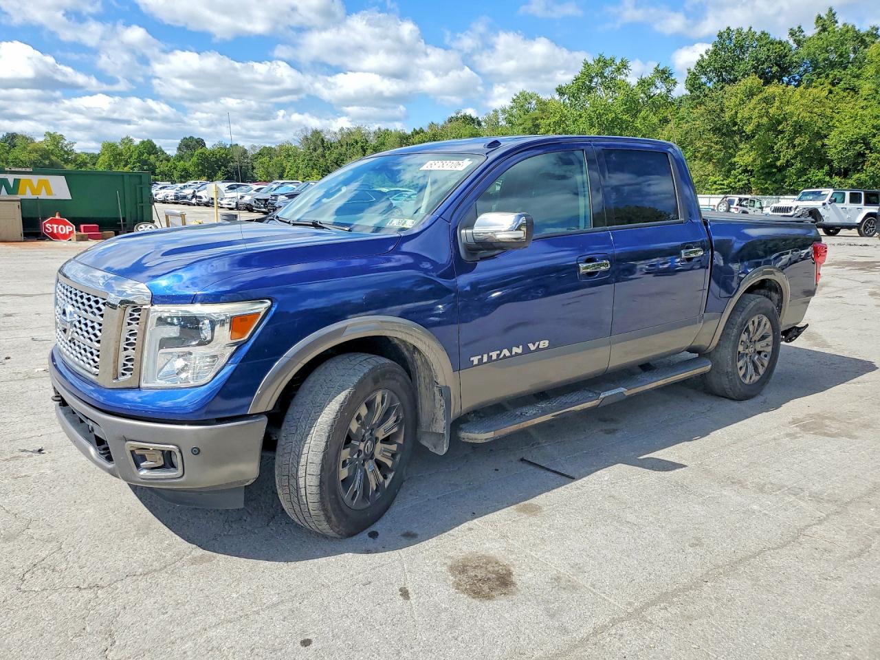 2018 NISSAN TITAN PLATINUM RESERVE | 1N6AA1E51JN506174 | UPCARS