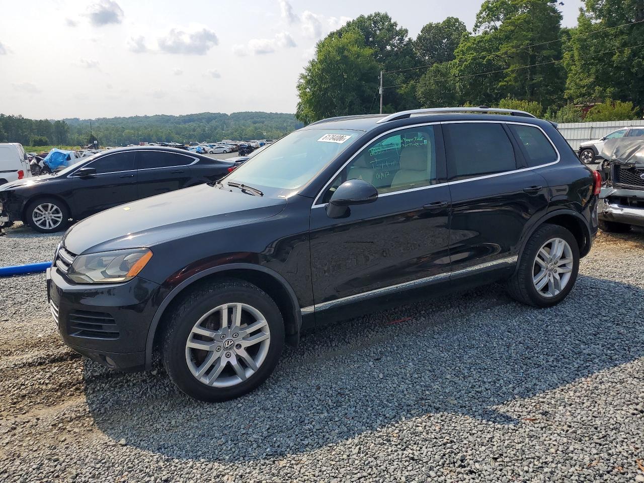2012 VOLKSWAGEN TOUAREG V6 | WVGFF9BP2CD003529 | UPCARS