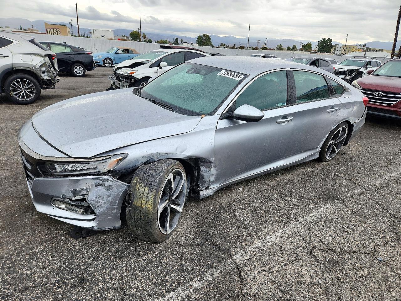 2019 HONDA ACCORD SPORT | 1HGCV1F32KA027270 | UPCARS
