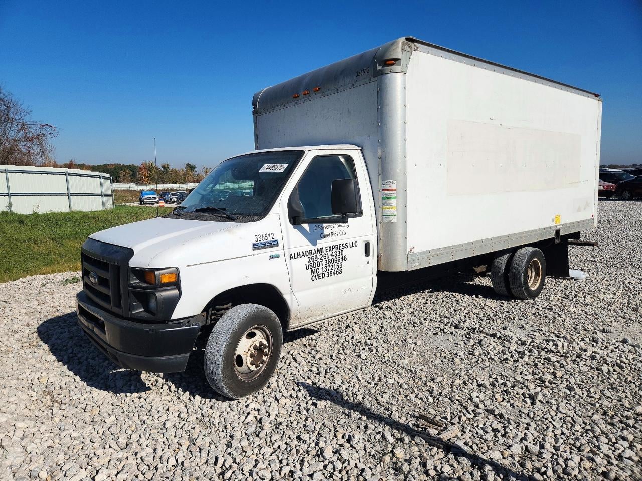 2013 FORD ECONOLIN E350 BOX TRUCK | 1FDWE3FLXDDB19831 | UPCARS