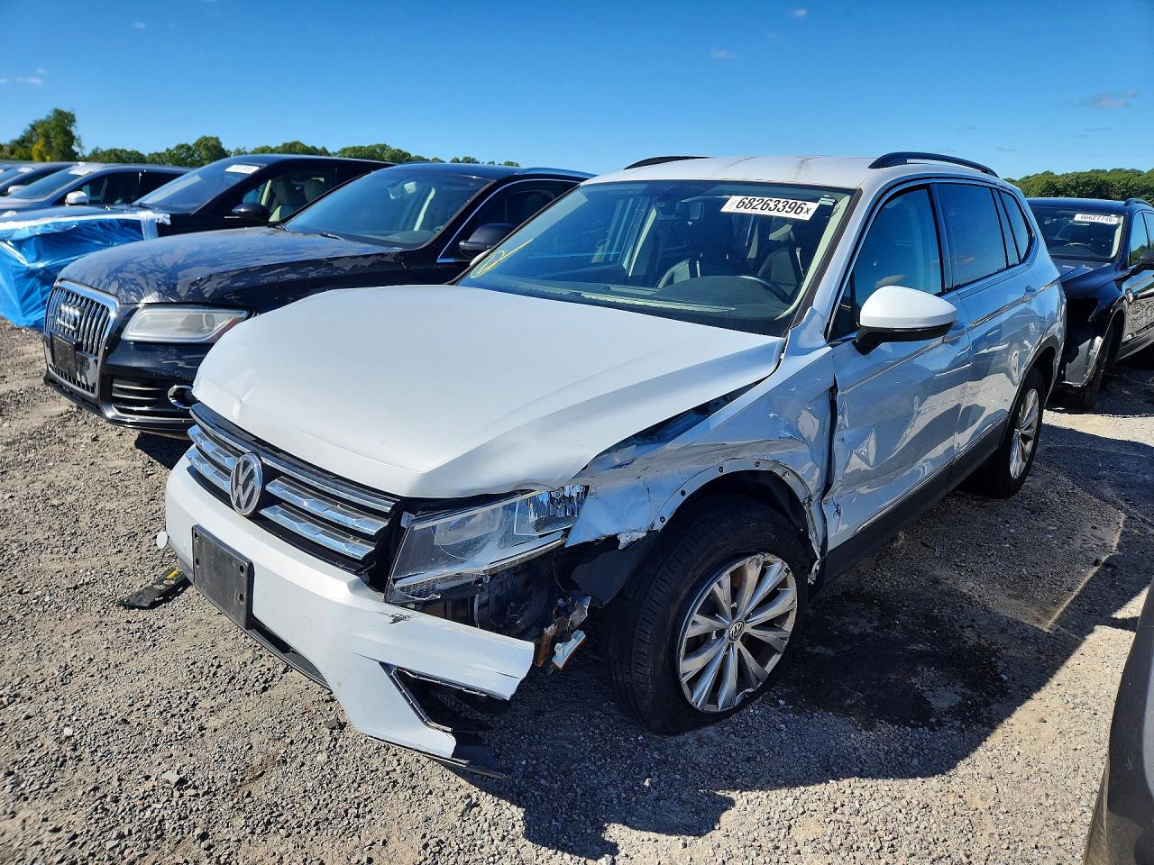 2018 VOLKSWAGEN TIGUAN SE | 3VV2B7AX3JM143094 | UPCARS