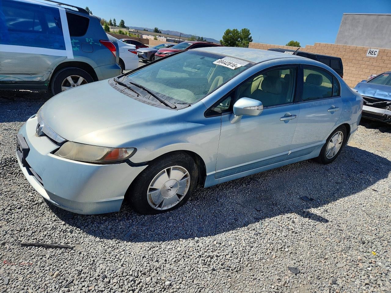2008 HONDA CIVIC HYBRID | JHMFA36288S015815 | UPCARS