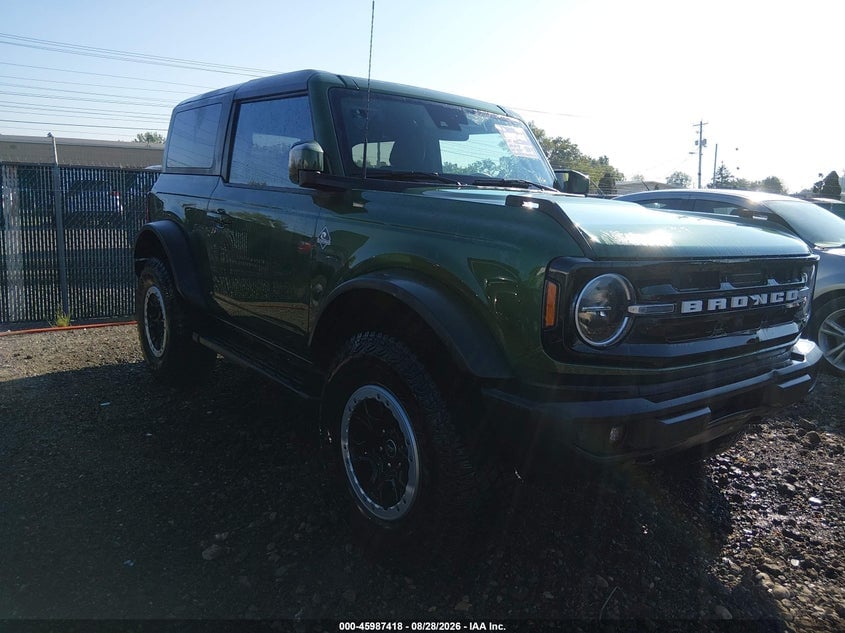 2023 FORD BRONC OUTER BANKS | 1FMDE5CH7PLB22215 | UPCARS