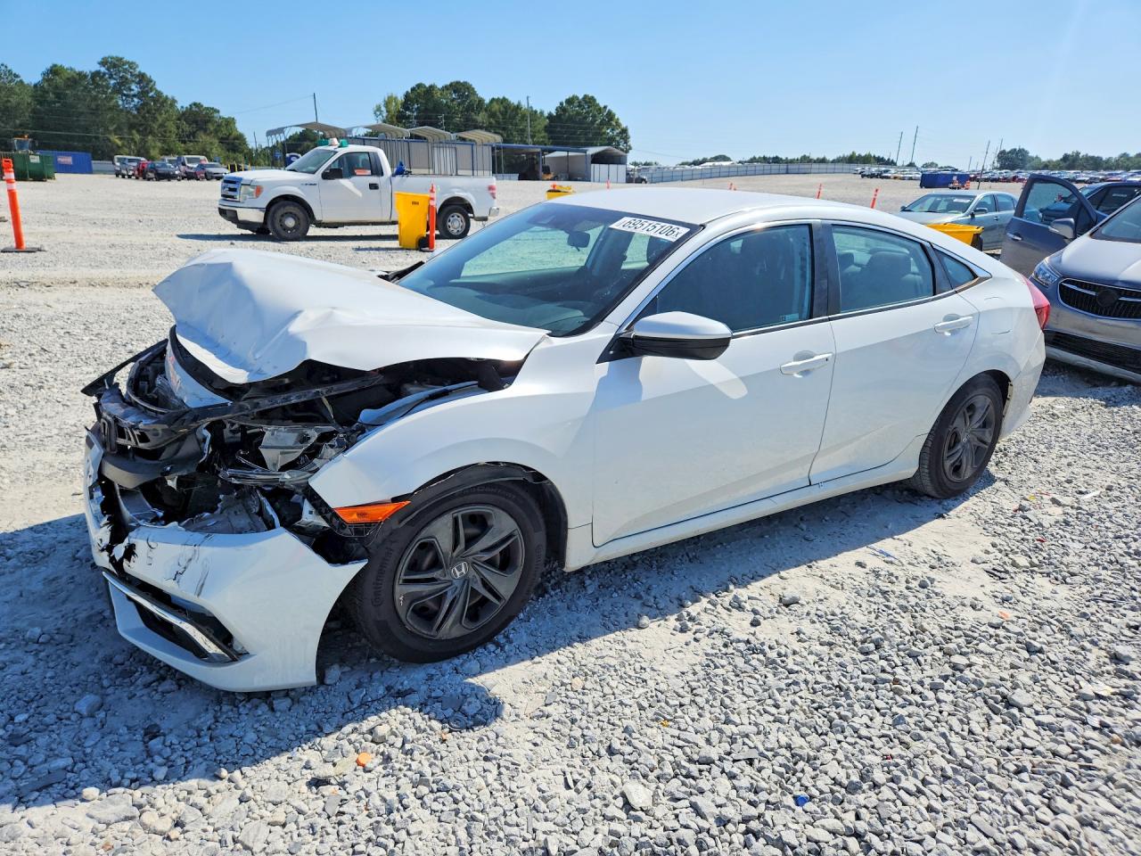 2020 HONDA CIVIC LX | 2HGFC2F66LH503770 | UPCARS
