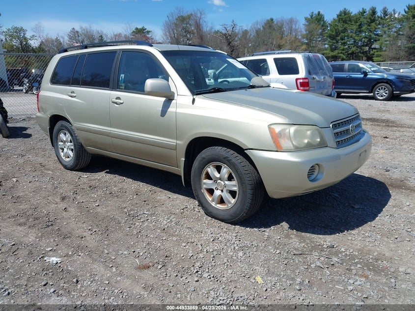 2003 TOYOTA HIGHLANDER V6 | JTEGF21A430106466 | UPCARS
