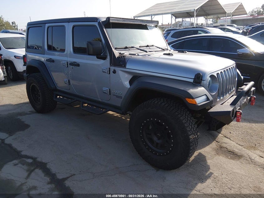 2019 JEEP WRANGLER UNLIMITED SPORT S 4X4 | 1C4HJXDN2KW593374 | UPCARS