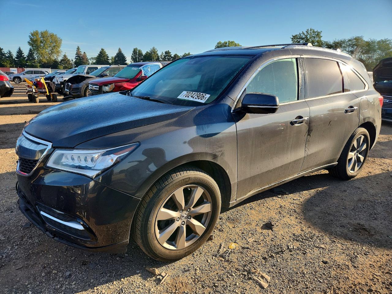 2016 ACURA MDX ADVANCE | 5FRYD4H95GB013838 | UPCARS