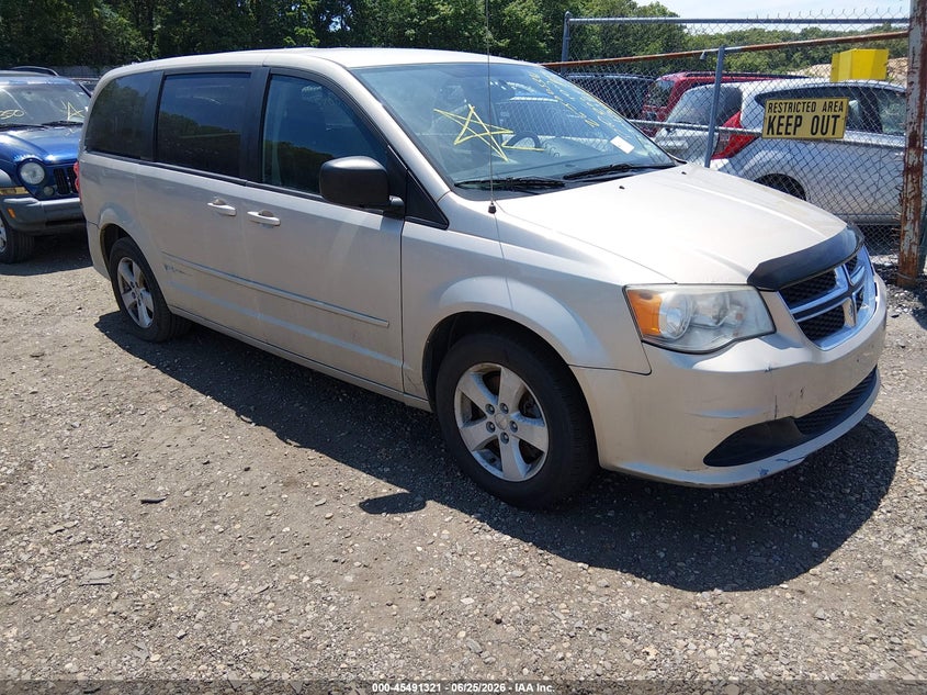 2013 DODGE GRAND CARAVAN SE | 2C4RDGBG8DR517024 | UPCARS