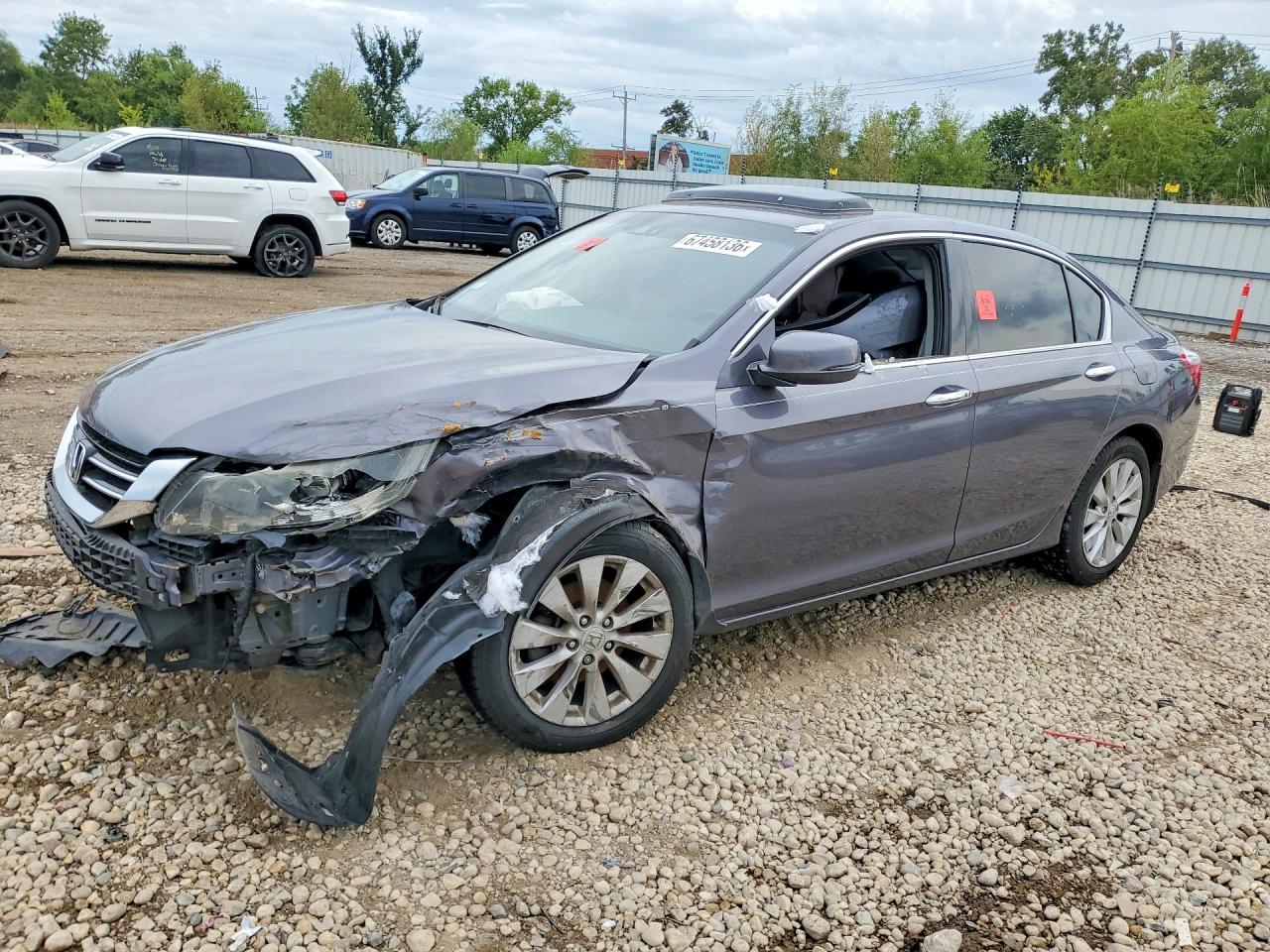 2014 HONDA ACCORD EXL | 1HGCR3F85EA031555 | UPCARS