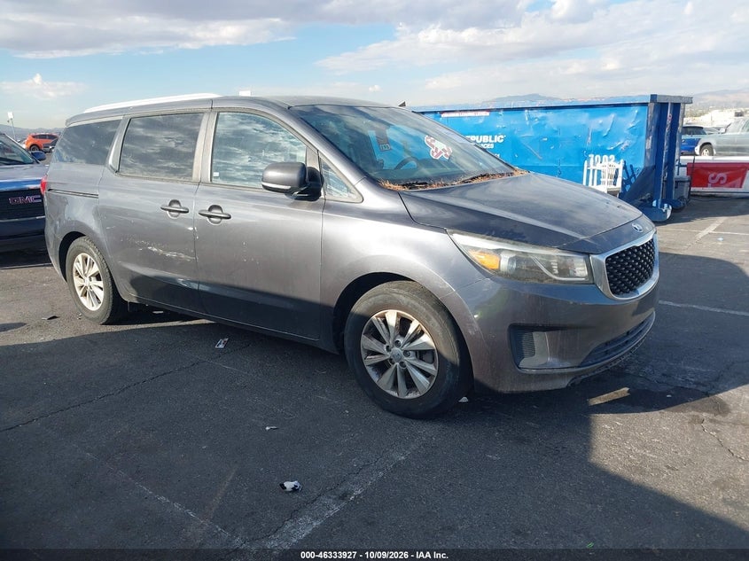 2016 KIA SEDONA LX | KNDMB5C15G6098043 | UPCARS