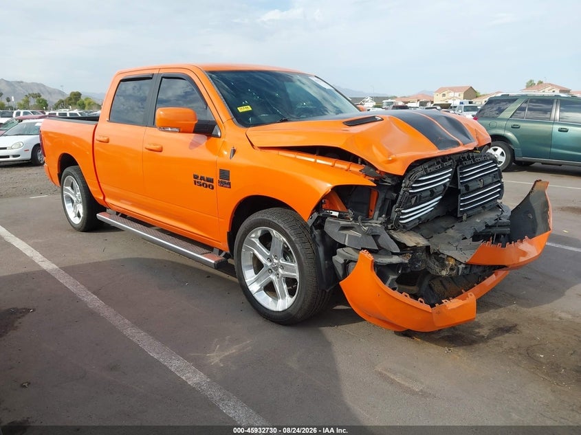 2017 RAM 1500 SPORT  4X2 5'7 BOX | 1C6RR6MT6HS567700 | UPCARS