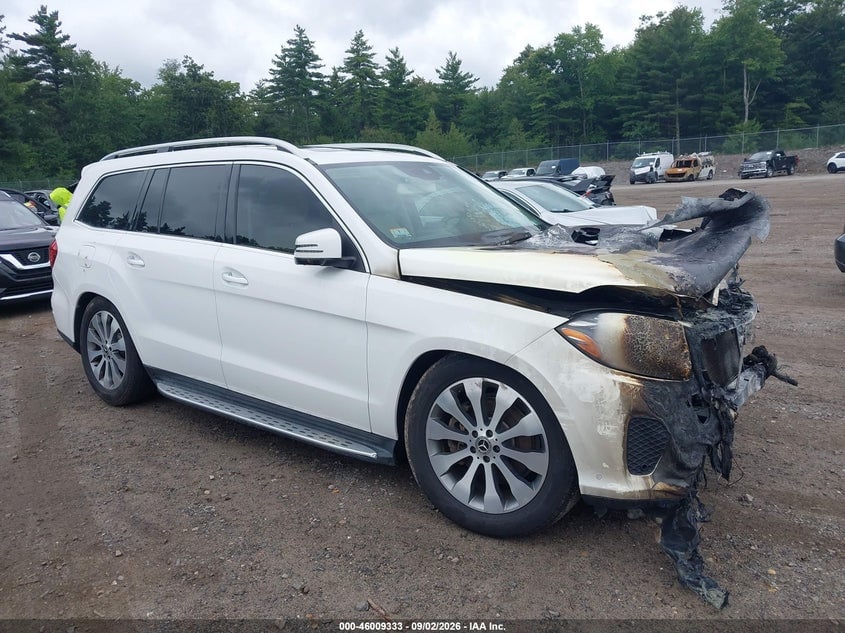 2017 MERCEDES-BENZ GLS 450 4MATIC | 4JGDF6EE5HA983704 | UPCARS