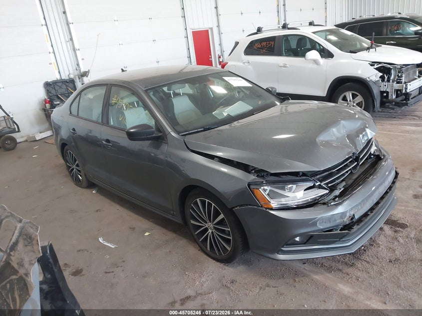 2017 VOLKSWAGEN JETTA 1.8T SPORT | 3VWD17AJ7HM407351 | UPCARS