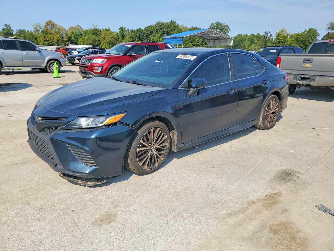 2018 TOYOTA CAMRY SE | 4T1B11HK6JU548446 | UPCARS