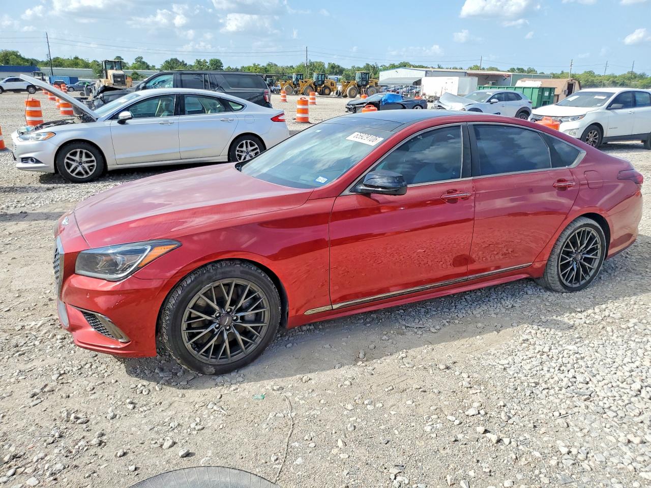 2019 GENESIS G80 3.3T SPORT | KMTFN4JB9KU322409 | UPCARS