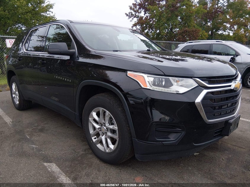 2021 CHEVROLET TRAVERSE FWD LS | 1GNERFKWXMJ187576 | UPCARS