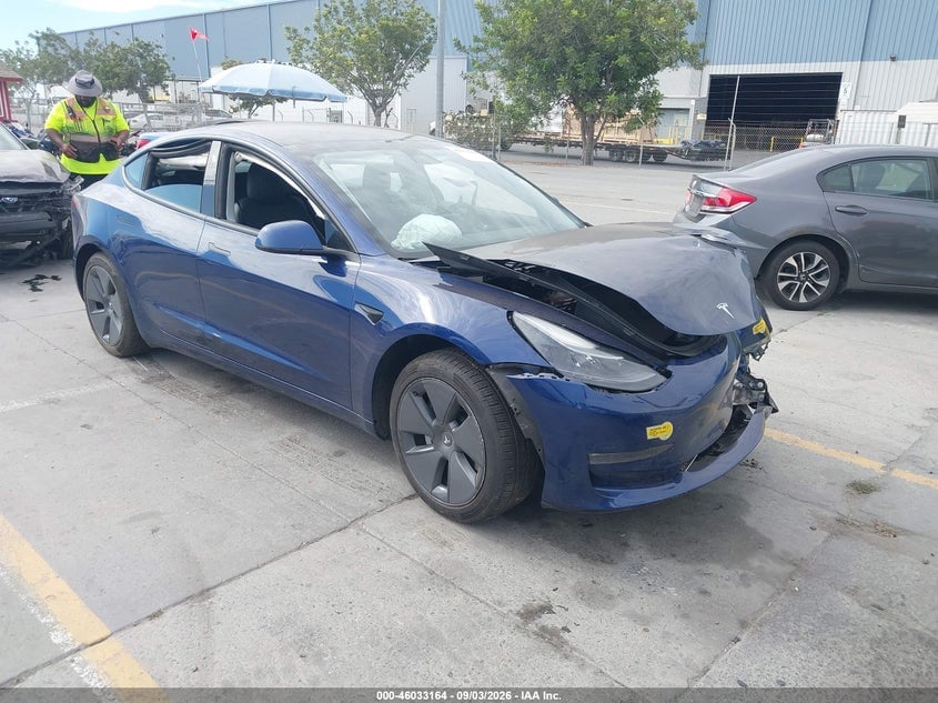2022 TESLA MODEL 3 LONG RANGE DUAL MOTOR ALL-WHEEL DRIVE | 5YJ3E1EB7NF125388 | UPCARS