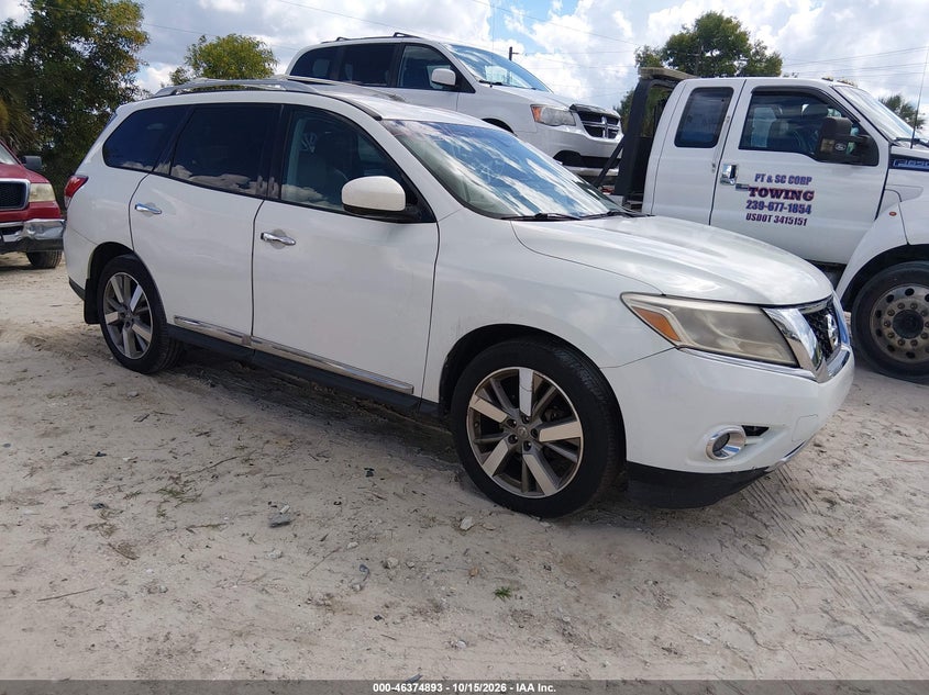 2014 NISSAN PATHFINDER PLATINUM | 5N1AR2MN9EC728428 | UPCARS