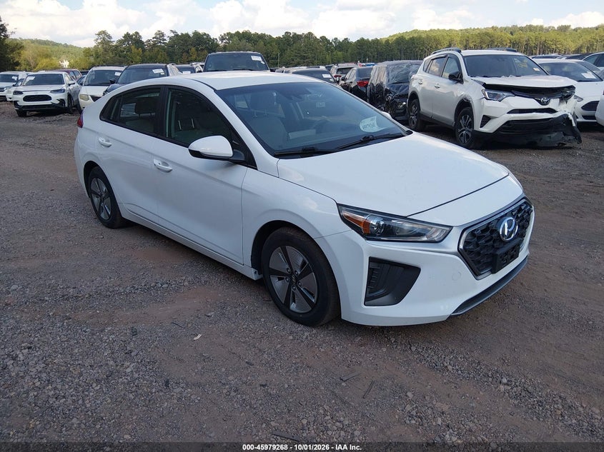 2021 HYUNDAI IONIQ HYBRID BLUE | KMHC65LCXMU247857 | UPCARS