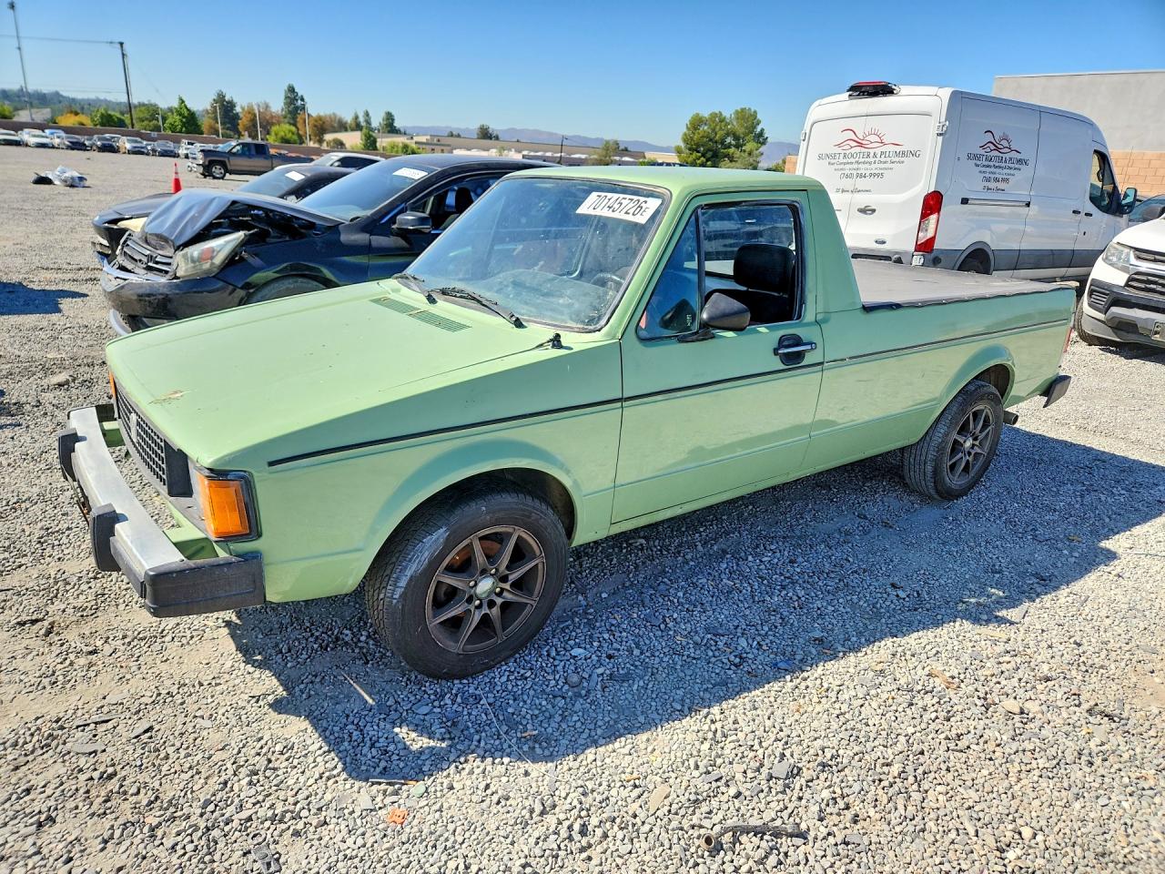 1981 VOLKSWAGEN RABBI TRUCK | 1V1KB0170BV148642 | UPCARS