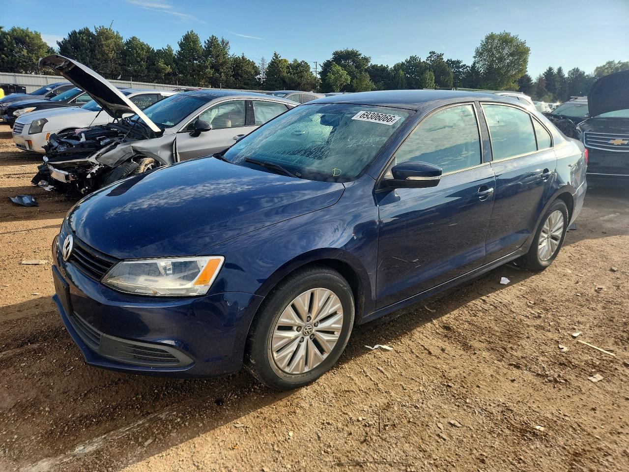2012 VOLKSWAGEN JETTA SE | 3VWDP7AJ1CM121860 | UPCARS