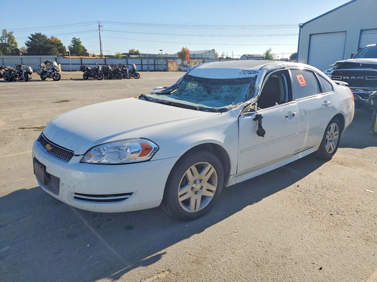 2012 CHEVROLET IMPALA LT | 2G1WG5E38C1300683 | UPCARS