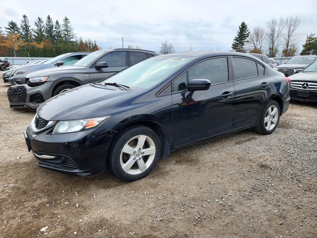 2015 HONDA CIVIC LX | 2HGFB2F53FH010353 | UPCARS