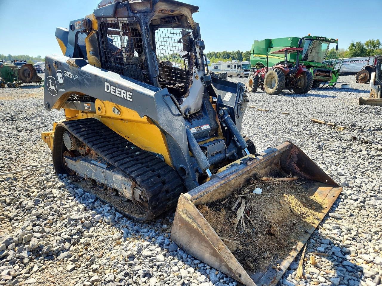 2025 JOHN DEERE 333P 333/P TRACKED SKID STEER LOADER | 1T0333PACSFE11648 | UPCARS