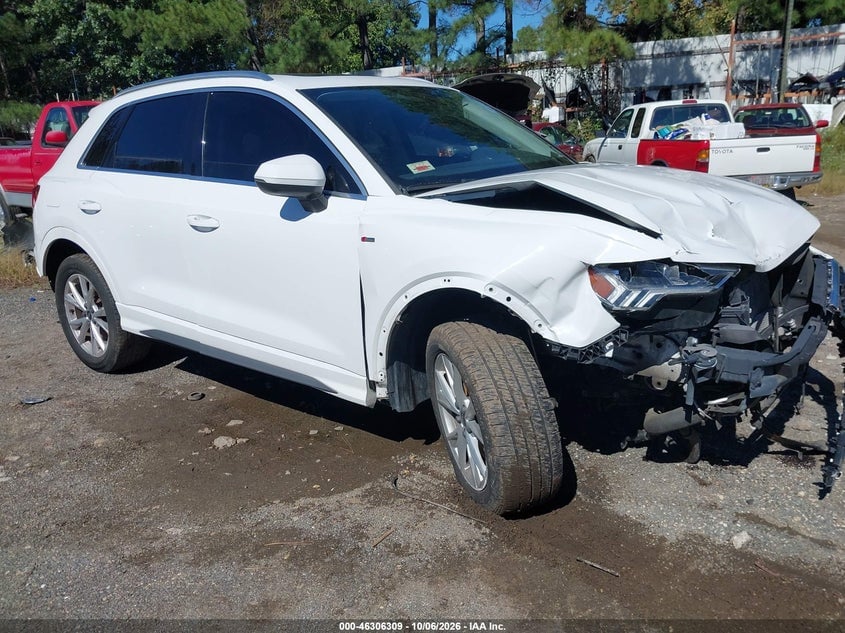 2023 AUDI Q3 PREMIUM 45 TFSI S LINE QUATTRO TIPTRONIC | WA1DECF39P1144036 | UPCARS