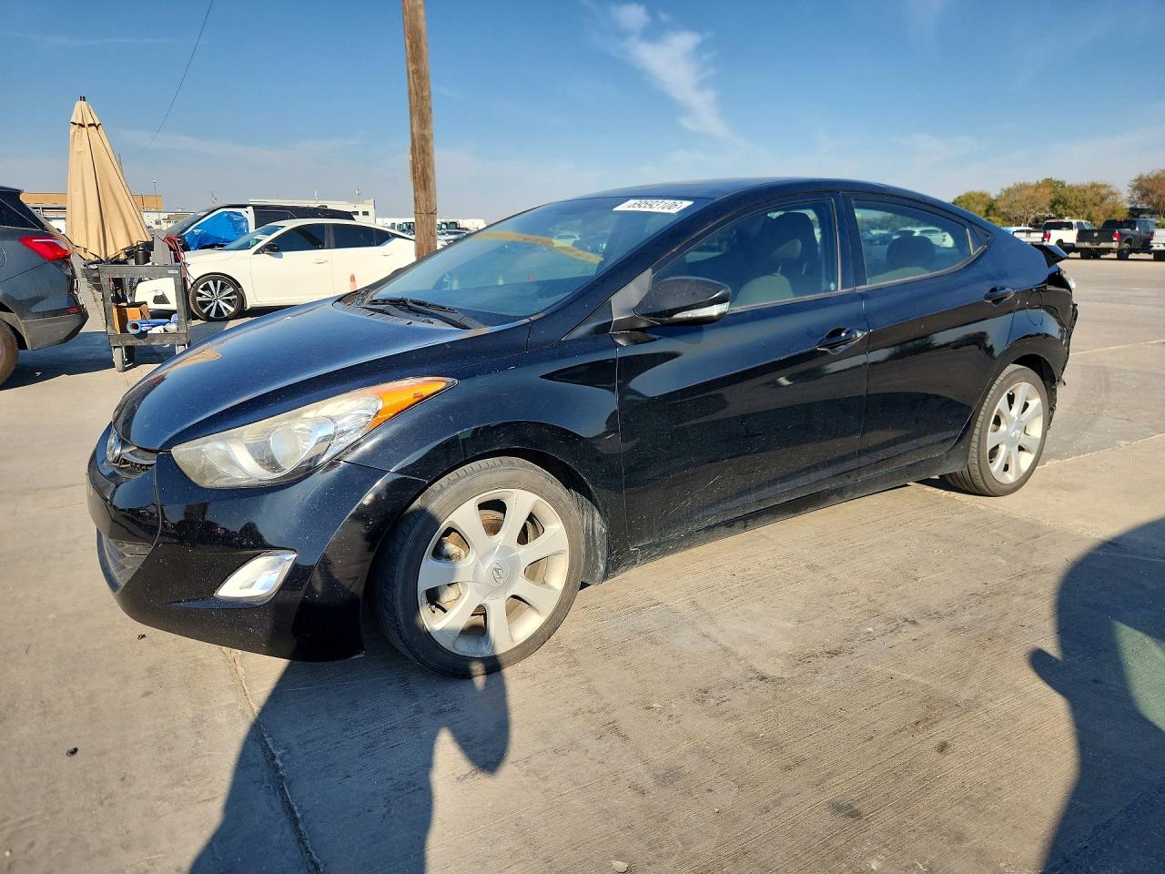 2013 HYUNDAI ELANTRA LIMITED | 5NPDH4AE2DH381418 | UPCARS