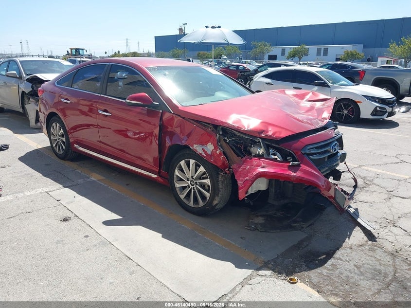 2016 HYUNDAI SONATA SPORT | 5NPE34AF7GH330805 | UPCARS