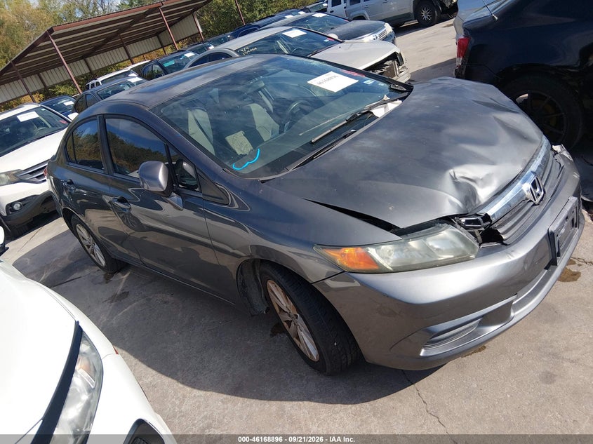 2012 HONDA CIVIC EX | 2HGFB2F89CH311067 | UPCARS