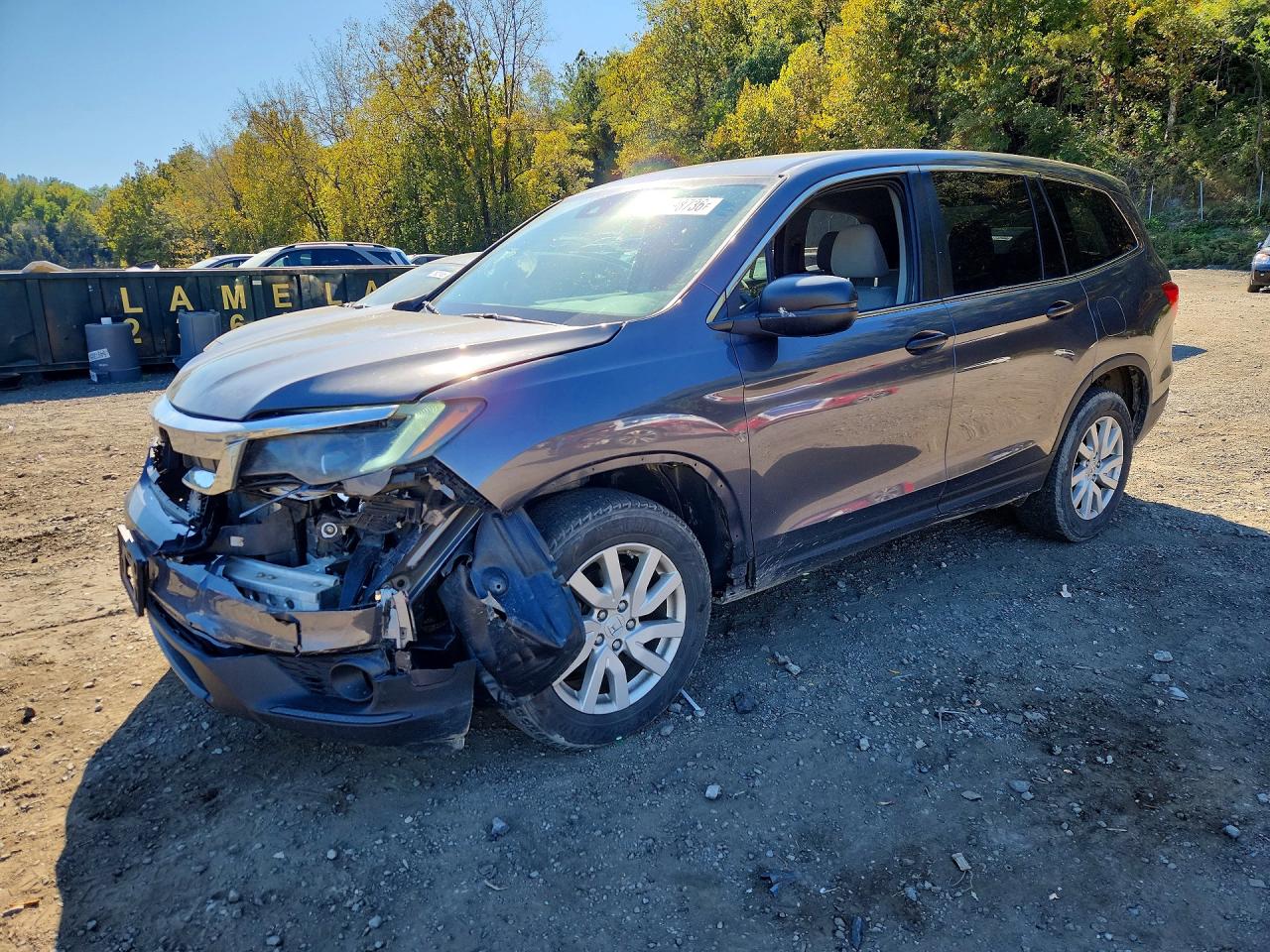 2019 HONDA PILOT LX | 5FNYF6H16KB050567 | UPCARS