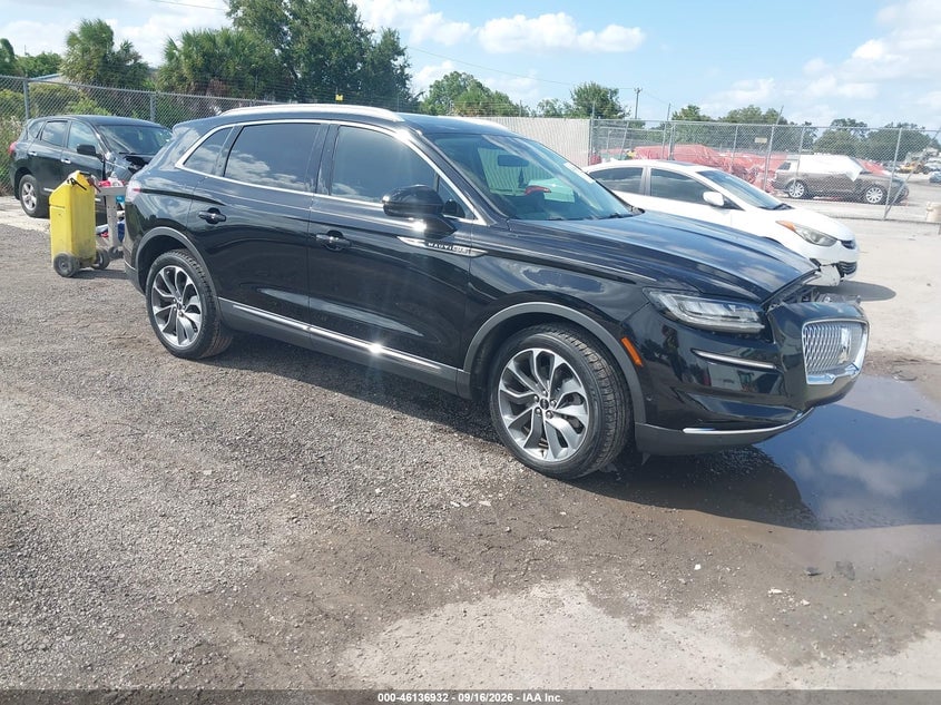 2022 LINCOLN NAUTILUS RESERVE | 2LMPJ6K99NBL02564 | UPCARS