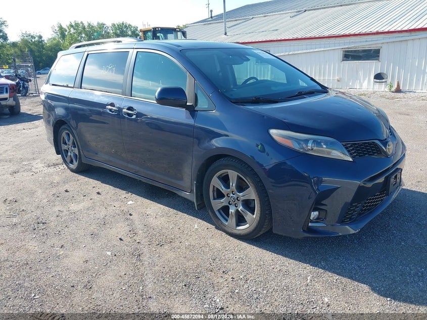 2018 TOYOTA SIENNA SE PREMIUM 8 PASSENGER | 5TDXZ3DC2JS906630 | UPCARS
