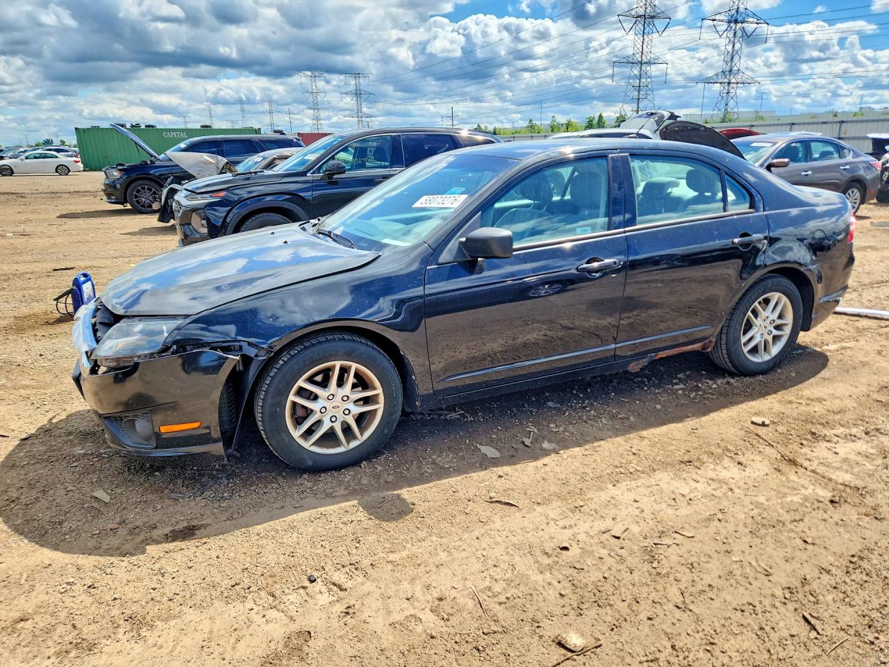 2011 FORD FUSION S | 3FAHP0GA8BR125527 | UPCARS