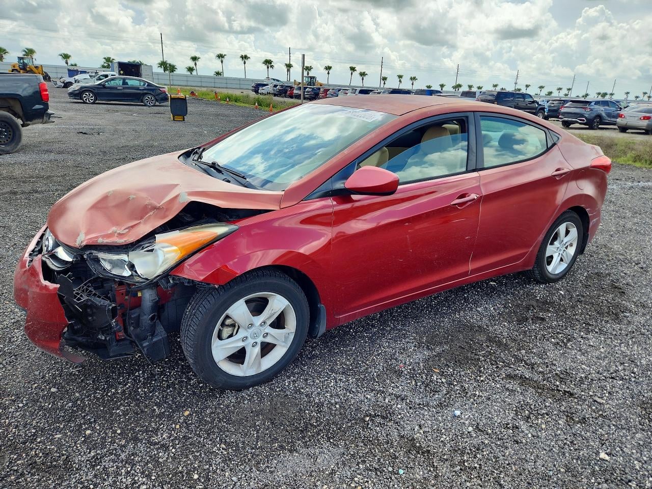 2013 HYUNDAI ELANTRA GLS | KMHDH4AE5DU620607 | UPCARS