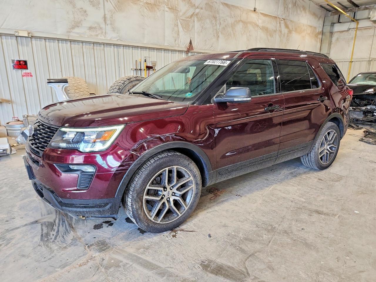 2018 FORD EXPLORER SPORT | 1FM5K8GT9JGB05204 | UPCARS