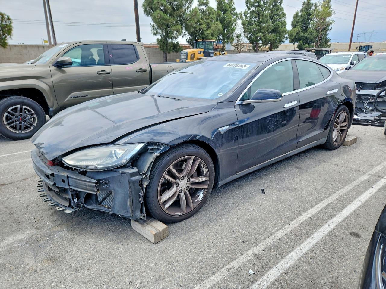 2015 TESLA MODEL S | 5YJSA1E24FF103390 | UPCARS