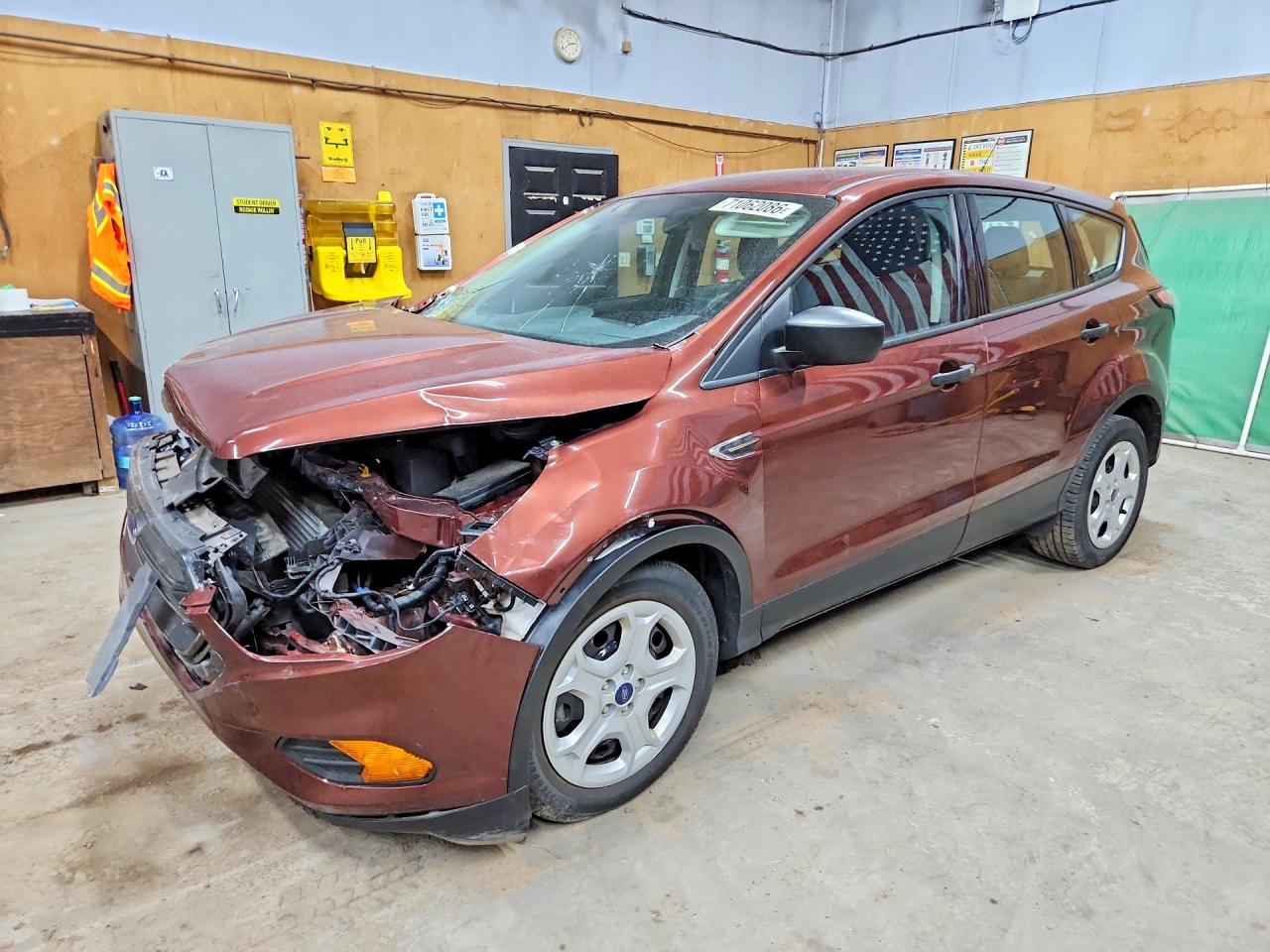 2018 FORD ESCAPE S | 1FMCU0F74JUB87416 | UPCARS