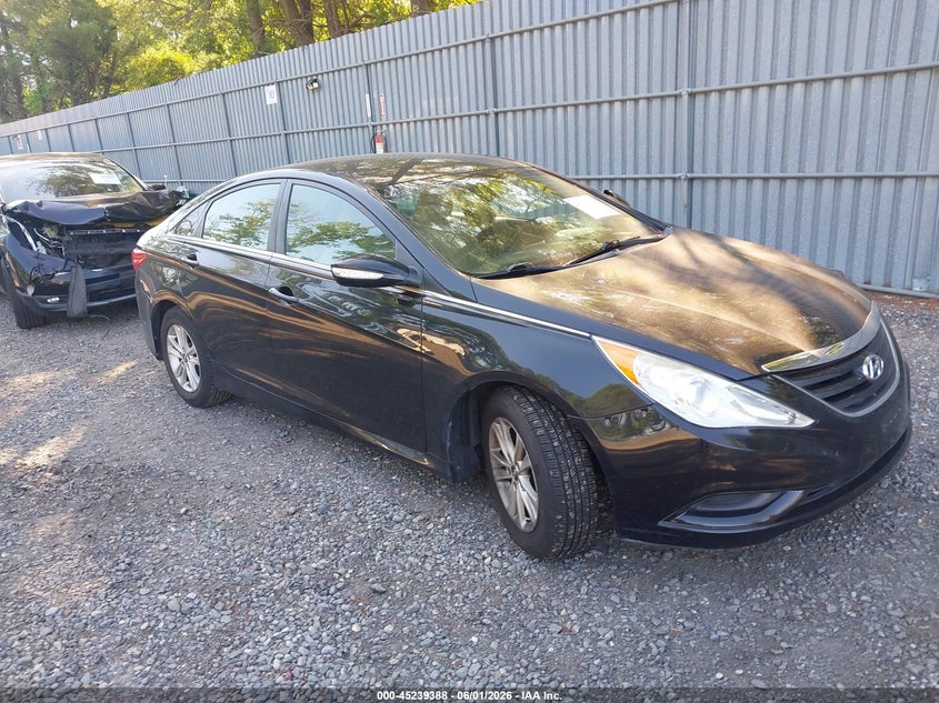 2014 HYUNDAI SONATA GLS | 5NPEB4AC7EH866837 | UPCARS