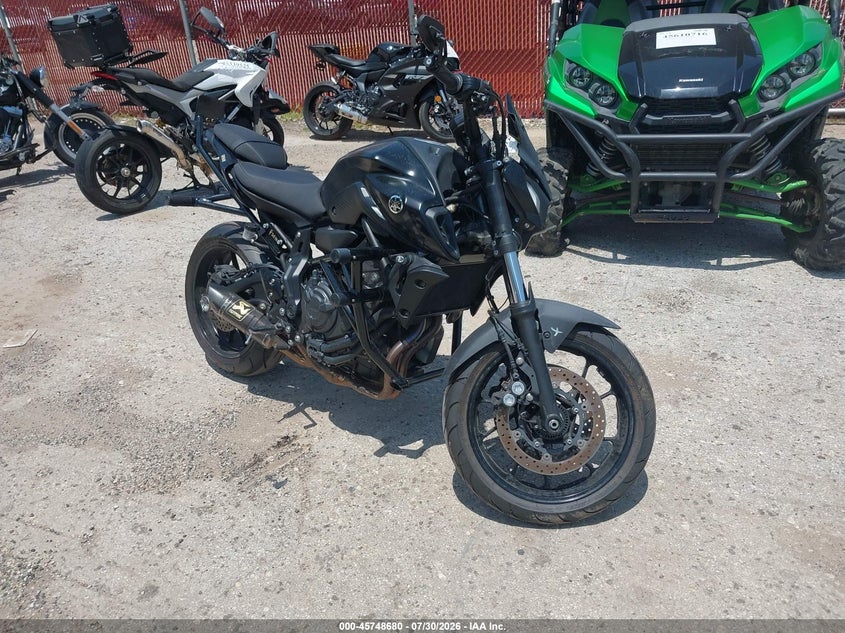 2022 YAMAHA MT07 | JYARM32E7NA005201 | UPCARS