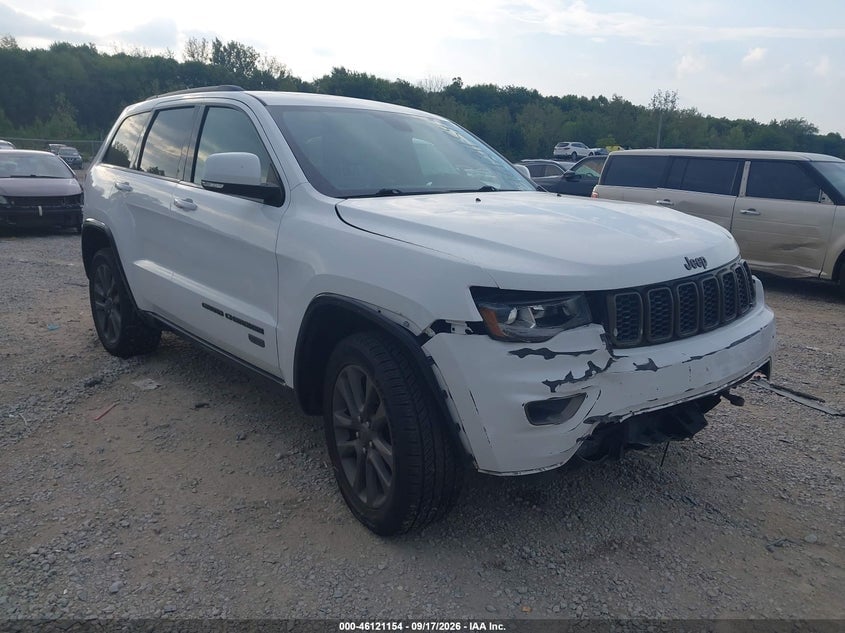 2016 JEEP GRAND CHEROKEE LIMITED 75TH ANNIVERSARY | 1C4RJFBG0GC384436 | UPCARS