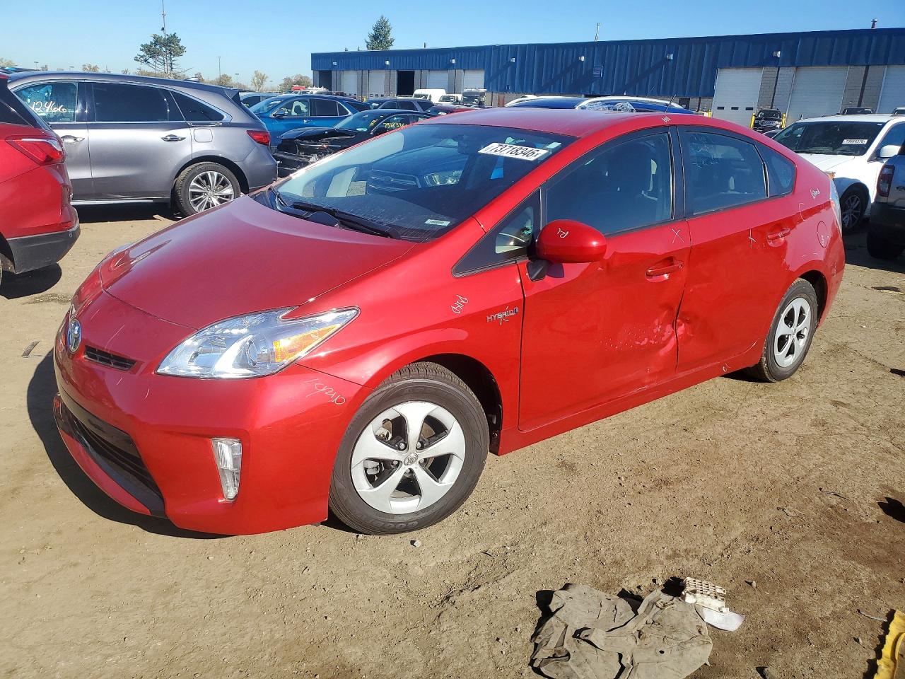 2015 TOYOTA PRIUS TWO | JTDKN3DU3F0445995 | UPCARS