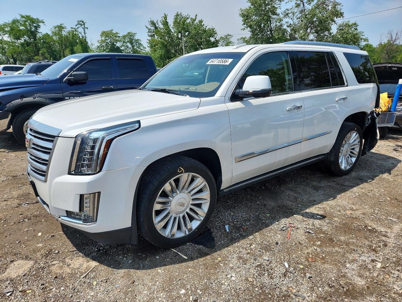 2016 CADILLAC ESCALADE PLATINUM | 1GYS4DKJ8GR266408 | UPCARS