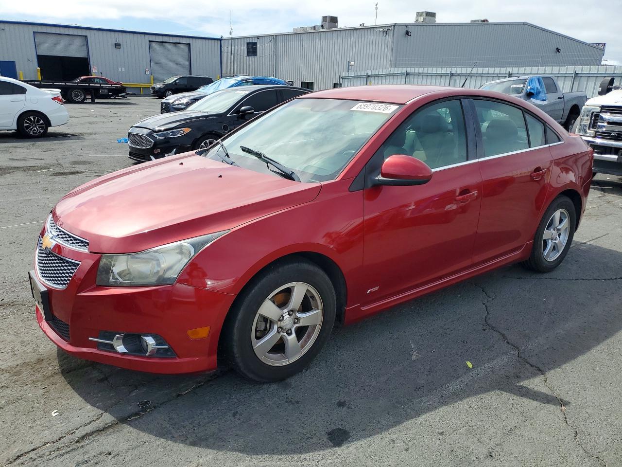 2012 CHEVROLET CRUZE LT | 1G1PF5SC0C7281206 | UPCARS