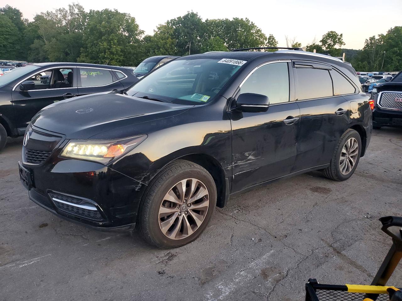 2014 ACURA MDX TECHNOLOGY | 5FRYD4H40EB007608 | UPCARS