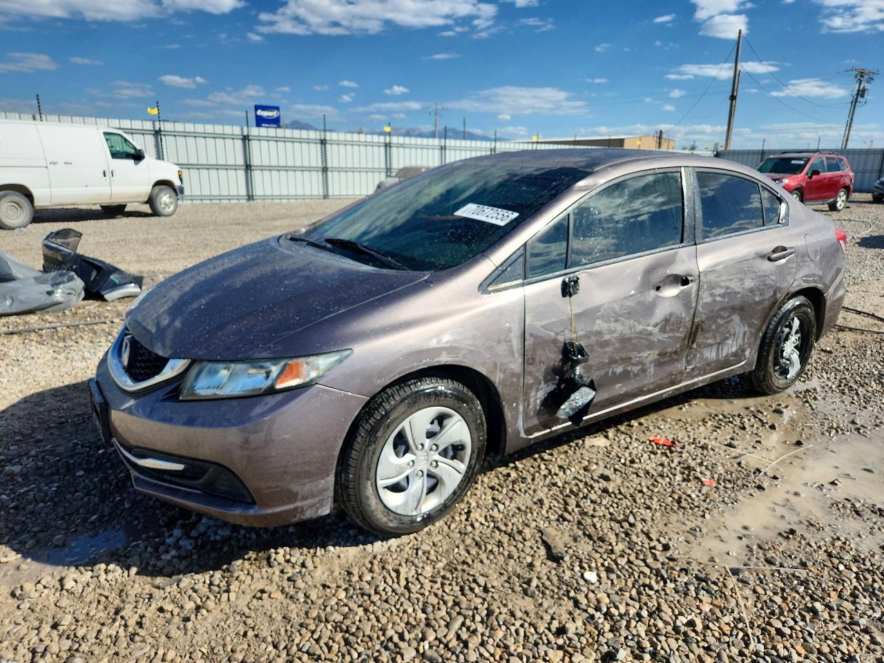 2015 HONDA CIVIC LX | 19XFB2F55FE276564 | UPCARS