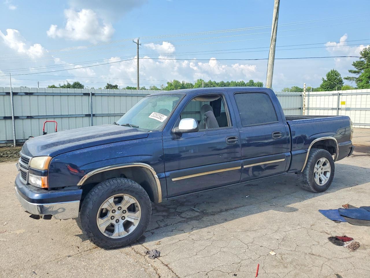 2007 CHEVROLET SILVERADO C1500 CLASSIC CREW CAB | 2GCEC13V171175589 | UPCARS