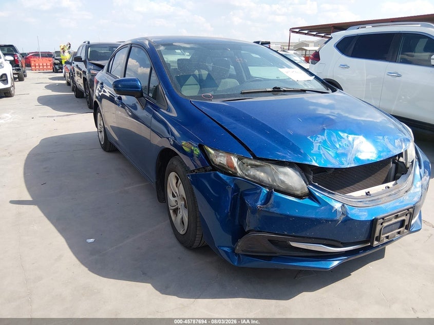 2014 HONDA CIVIC LX | 19XFB2F54EE024187 | UPCARS